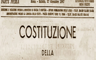 Seminario di Vincenzo Cerulli Irelli – Profilo costituzionale dell’Italia unita