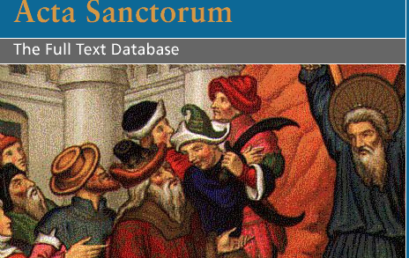 Gli Acta Sanctorum in Biblioteca