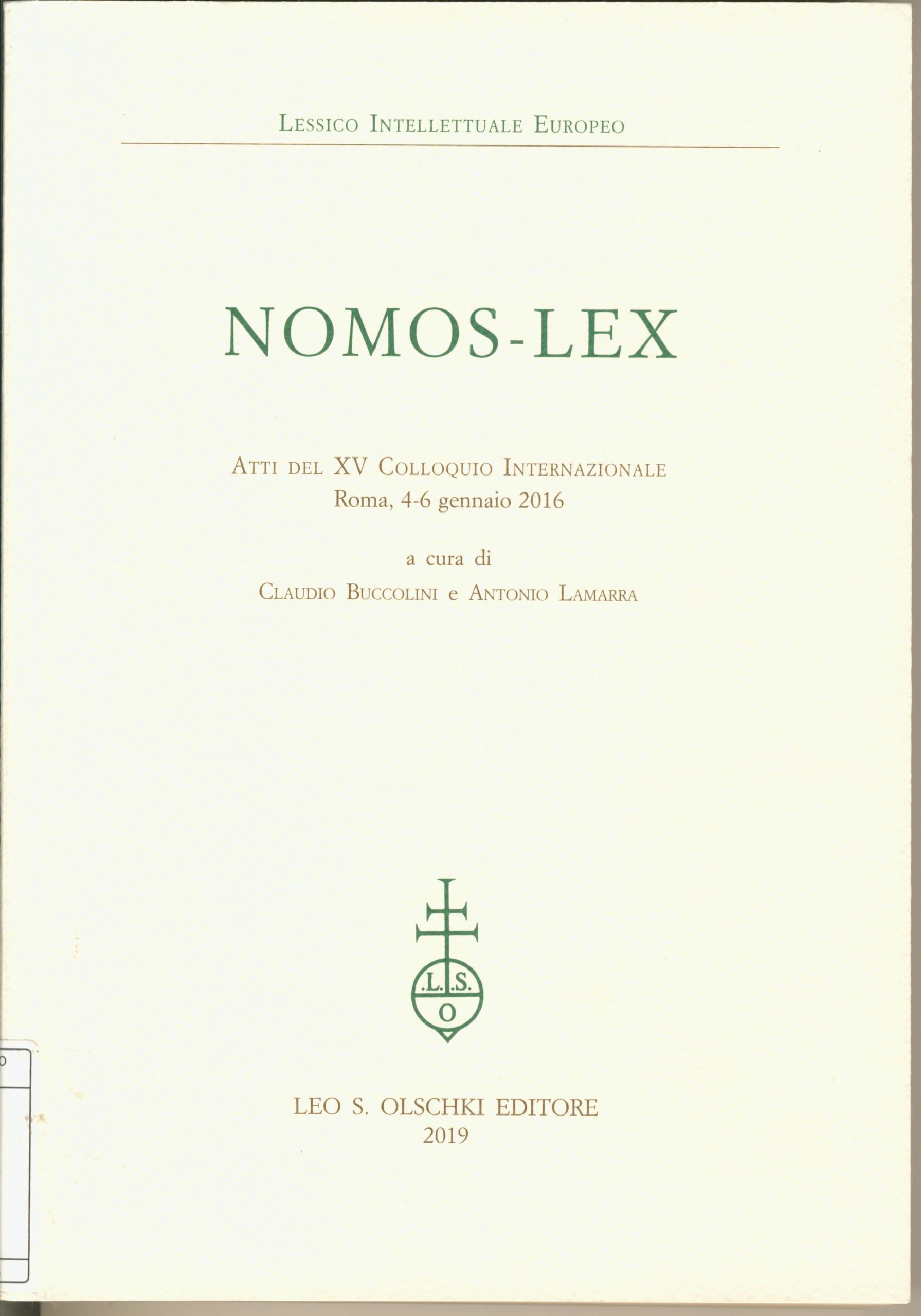 Nomos – lex