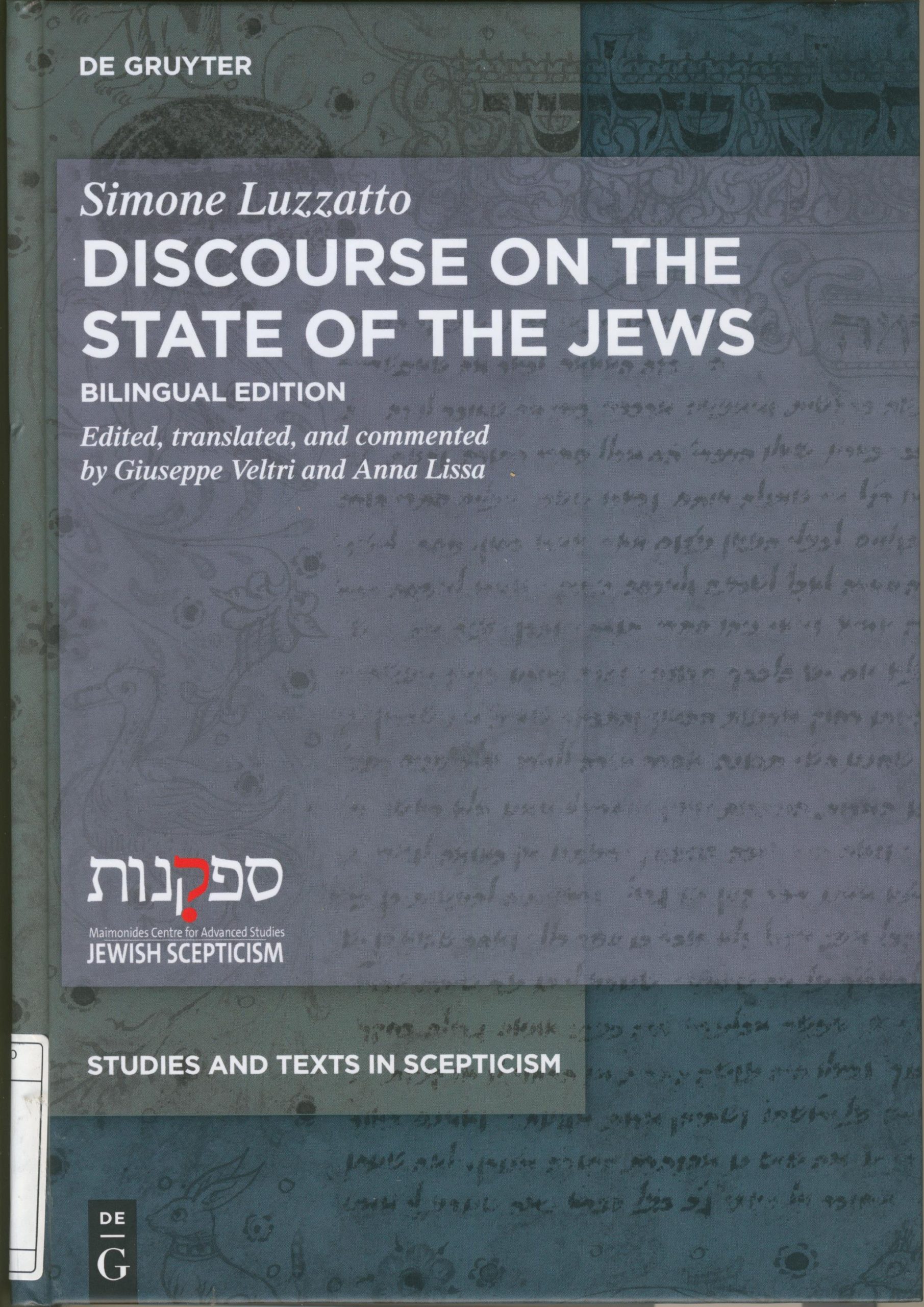 Discourse on the state of the Jews