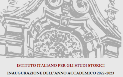 Lunedì 21 novembre ore 16,30 inaugurazione dell’anno accademico 2022-23